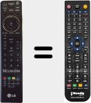 Telecomando sostituto di MKJ40653841