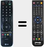 Telecomando sostituto di AKB69680404