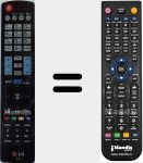 Telecomando sostituto di AKB73756561