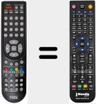 Telecomando sostituto di REMCON339