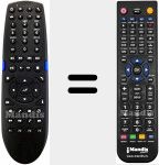 Telecomando sostituto di MED600X3D