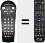 Telecomando sostituto di REMCON875