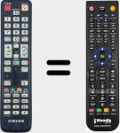 Telecomando sostituto di BN59-01039A (MI-BN5901039A)