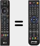 Telecomando sostituto di MKJ40653802