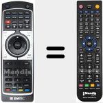 Telecomando sostituto di REMCON1105