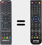 Telecomando sostituto di RCT053A