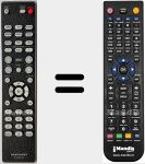 Telecomando sostituto di RC002CD (307010035001M)
