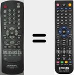 Telecomando sostituto di RC601CR (00MZK01CW0010)