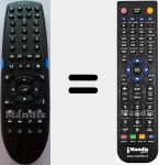 Telecomando sostituto di MED800X3D