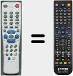Telecomando sostituto di XX2001RVERS2