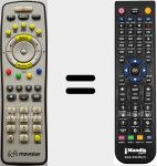 Telecomando sostituto di Movistar Tv (Imagenio)