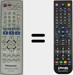Telecomando sostituto di N2QAYZ000003