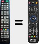Telecomando sostituto di TV4002A