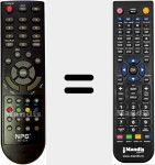 Telecomando sostituto di NPG (RC-02A)