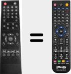 Telecomando sostituto di NE780