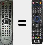 Telecomando sostituto di NVR-7029TT-19