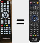 Telecomando sostituto di ND55KS4200S