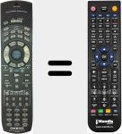 Telecomando sostituto di RC480M (24140480)