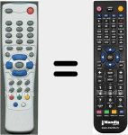 Telecomando sostituto di ORT8820