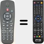 Telecomando sostituto di Optoma001