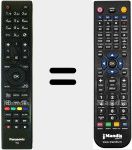 Telecomando sostituto di RC4861 (30083972)