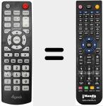 Telecomando sostituto di REMCON686