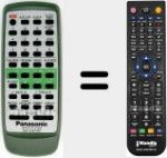 Telecomando sostituto di RAK-SC981WK