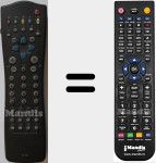 Telecomando sostituto di SBCRP520