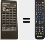 Telecomando sostituto di CU-AX006 (9276553722)