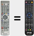 Telecomando sostituto di 07660LW010