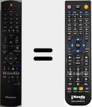 Telecomando sostituto di AXD1551$J