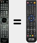 Telecomando sostituto di Receiver (AXD7592)