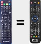 Telecomando sostituto di TV50UHDPR002