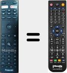 Telecomando sostituto di TVSAND32HDPR02