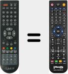 Telecomando sostituto di QXT32KF