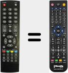Telecomando sostituto di QL3252C