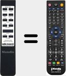 Telecomando sostituto di R25