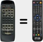 Telecomando sostituto di RAKSU129WH