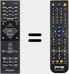 Telecomando sostituto di RC-957R (24140957)