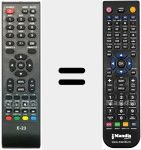 Telecomando sostituto di RC-E 23