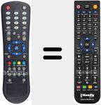 Telecomando sostituto di RC1055