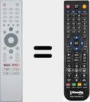 Telecomando sostituto di RC112GHW (306044027FHUN006)