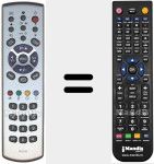 Telecomando sostituto di RC 2208