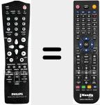 Telecomando sostituto di RC 2526 / 01 (482221910707)