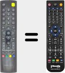 Telecomando sostituto di RC3010E01