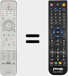 Telecomando sostituto di RC4491/01B (3128 147 20171)