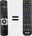 Telecomando sostituto di RC5116 (23109835)