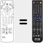 Telecomando sostituto di RC8X03NX