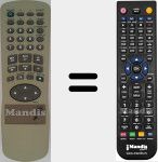 Telecomando sostituto di REMCON1436