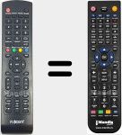 Telecomando sostituto di REMCON2107